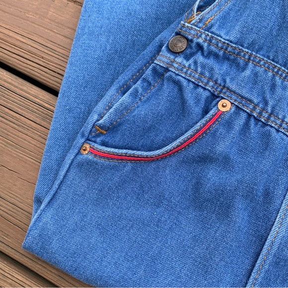 Vintage 70s Kids Levis Jean Overalls - Picture 4 of 13